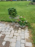 Strawberries and Vinca