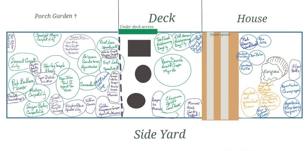 Corner Garden Plan 2019
